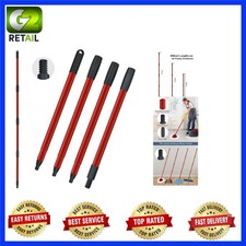 Versatile Iron Mop Replacement Handle for O-Cedar, 30" to 58" Adjustable Length