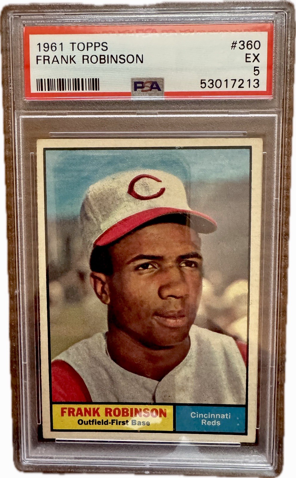 1961 Topps TOPPS #360 Frank Robinson front