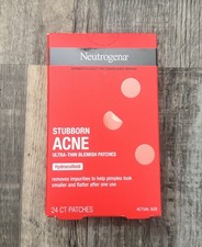 Neutrogena Stubborn Acne Ultra-Thin Hydrocolloid Face Blemish Patches 24 ct