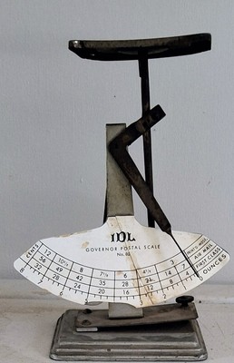 Vintage Postal Scale No. 16 Oz Scale 