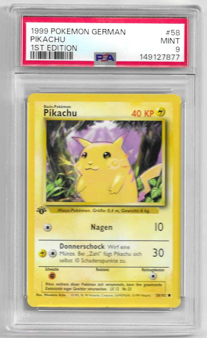 base set pikachu pokemon card This Pikachu Slab Is A Population 1, -, This insane pikachu is up now  with over 1,000 other cards!! Dont miss out, -, -, #pokemoncards  #pokemontcg #pikachu #pika