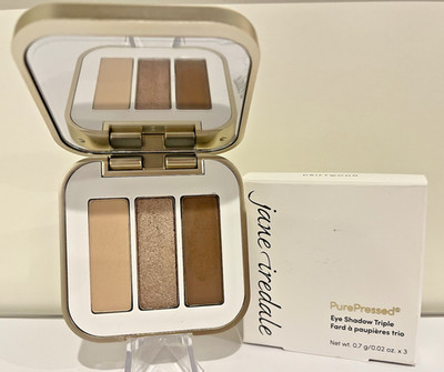 Jane Iredale PurePressed Eye Shadow Triple - DriftWood - Please Read 95% Remaing