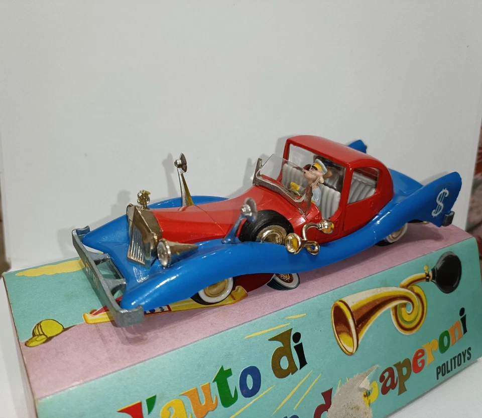 Politoys 559 auto di Paperone Disney 1/43 Prima Serie Original Box - Immagine 2 di 4