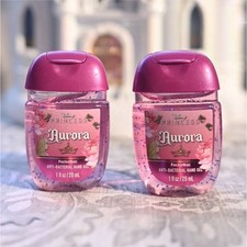 Bath Body Works Disney Princess Aurora Pocketbac Hand Gel 2 Pack Set - NEW