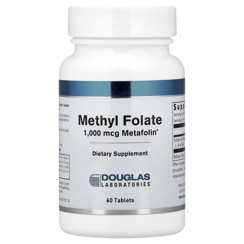 Methyl Folate, 60 Tablets (1,667 mcg DFE per Tablet)