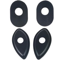 Eurowagens ABS Motorrad Blinker Vorder- Hinten Indikator Abstandshalter