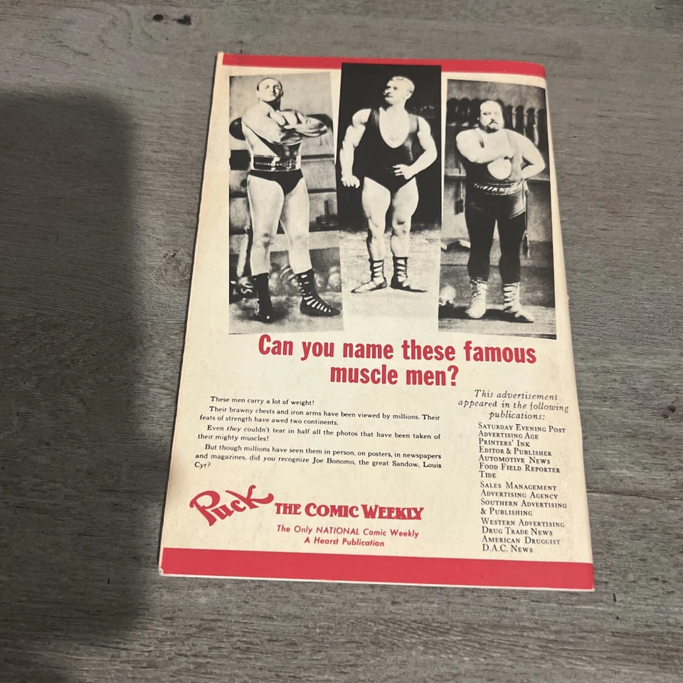 The Famous Strongman's Cable Course Black Beauty by Joe Bonomo 1952 Strongman - Imagem 2 de 4