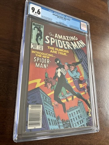 Amazing Spider-Man #252 (May 1984 Marvel) 1st Black Suit Newsstand CGC 9.6 WHITE
