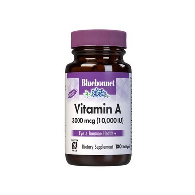 8/26 Bluebonnet Nutrition Vitamin A 10,000 IU from Deep Sea, Cold Water, Fish Oi