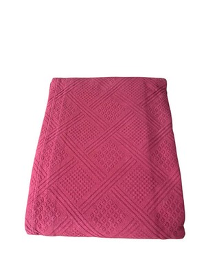 Mirabello Carrara Light Spring Bedspread 1.5 Bed Bordeaux 220x270 cm