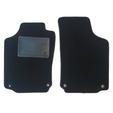 Fußmatten Set Autoteppiche für Opel Tigra Twintop 2004 2010, Schwarz