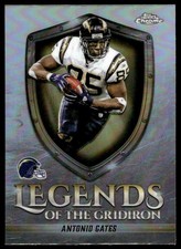 2025 Topps Chrome Antonio Gates Legends of the Game Silver Refractor Chargers
