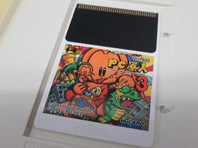 HUDSON PC Genjin 3 PC Engine Hu Card Software
