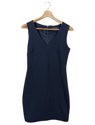 MANGO BASICS Bleistiftkleid Damen Kleid Gr. DE 36 blau Elegant