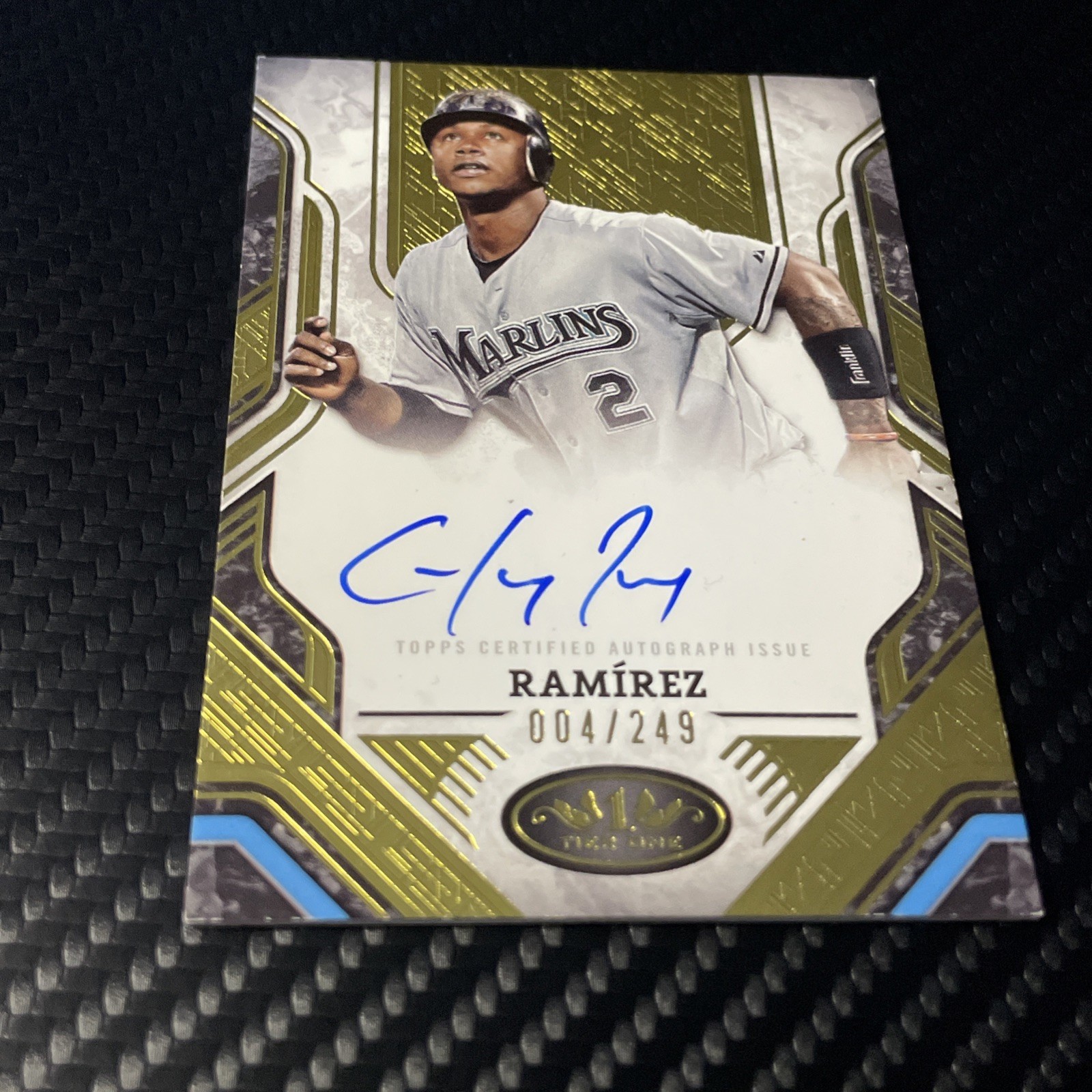 2025 Topps Tier One - Prime Performers Autographs Hanley Ramirez #PPA-HR 04/249