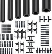 Silicone Vacuum Hose Kit - 6PCS 5FT Vacuum Line 1/8" 5/32" 3/16" 1/4" 5/16" 3/8