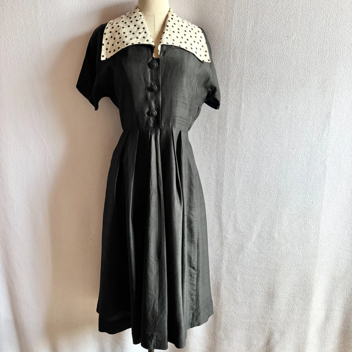 Black 1950s Vintage Dresses for Women for sale | eBay Black 1950s Vintage Dresses for Women for sale | eBay