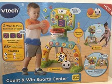 VTech Count Win Sports Center Basketball Soccer Songs, Numbers Colors NEW