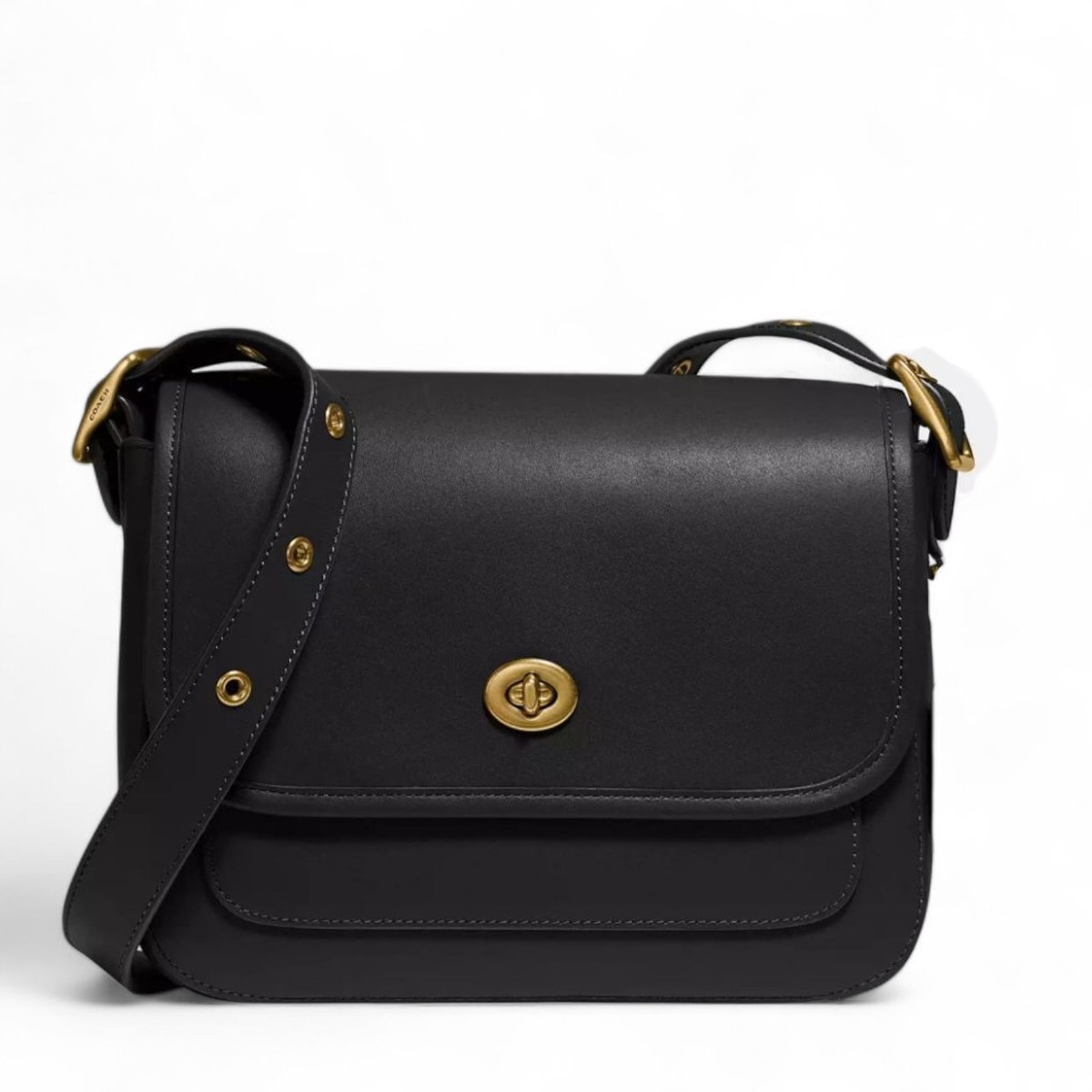 COACH 1941 Pebbled Leather Rambler Shoulder/ Crossbody Handbag Ltd