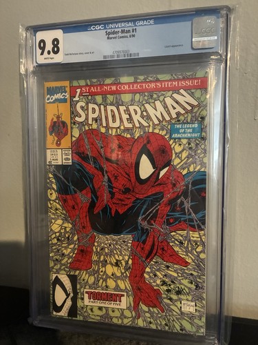 Spider-Man #1 Comic Book, CGC 9.8