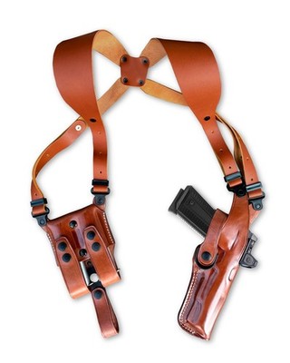 Optic Ready Vertical Shoulder Holster For Colt 1911 Gold Cup Trophy 5'' #1691#
