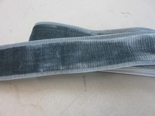 Samuel & Sons  Sloane  velvet border trim Marengo 3 1/2 yards
