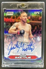 2025 Topps UFC Stadium Club Justin Gaethje Chrome Auto #CAS-JGE