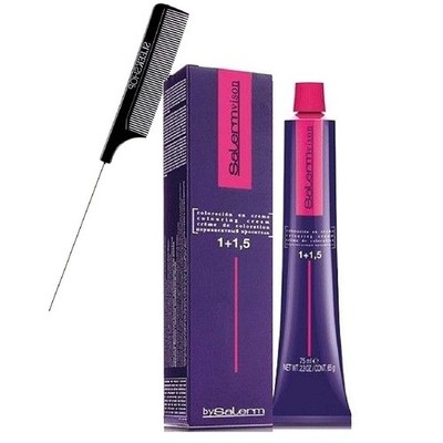 Cosmetics VISION Salermvison Permanent Cream Hair Color Dye (w/Sleek Steel Pi...