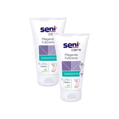 Seni care Pflegende Fußcreme Regeneration 2x 100 ml
