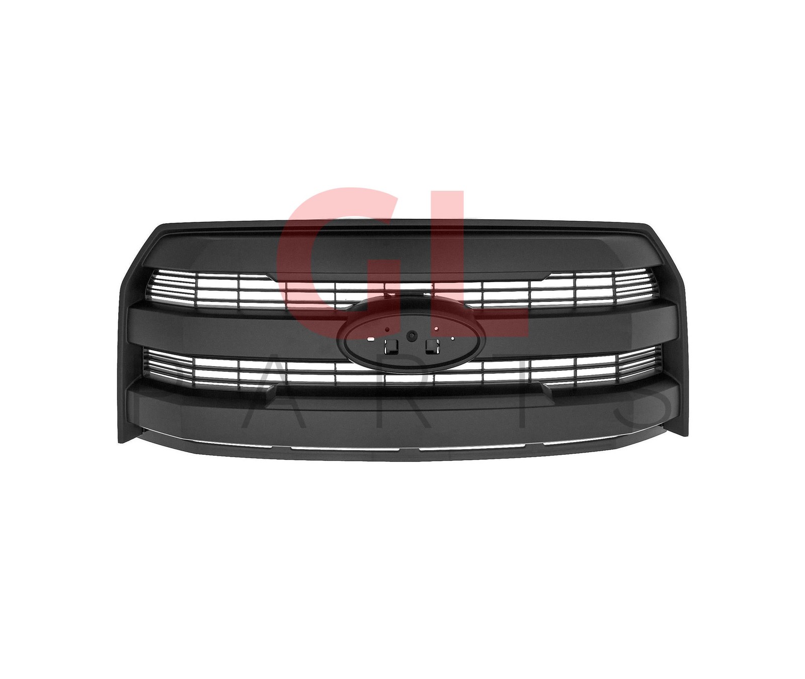 FOR FORD F-150 2015-2017 RADIATOR GRILLE CENTER BLACK FL3Z-8200-JA