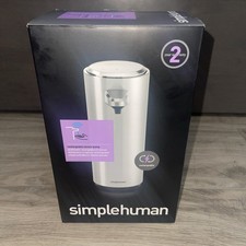 Simplehuman 11oz Sensor Pump Rechargeable Brushed Nickel Brand New