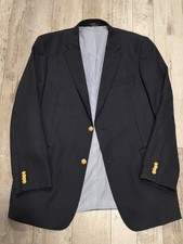 46L Mens Tommy Hilfiger Navy Gold Button Blaz...