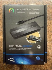 OWC Envoy Express Thunderbolt 3 Enclosure for Nvme M.2 SSD - Enclosure Only
