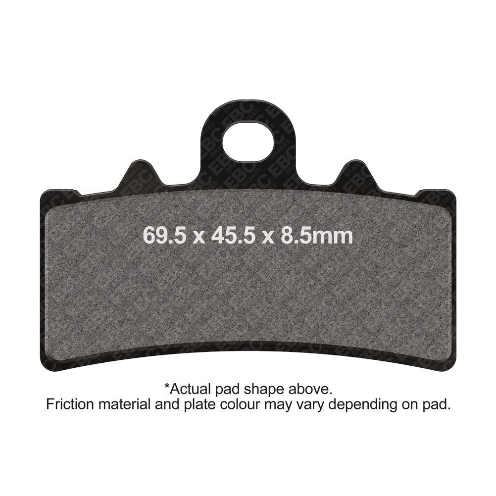 EBC Motorcycle Brake Pads DMX Front Left KTM 125 Duke 300mm Front Disc 2013-2021