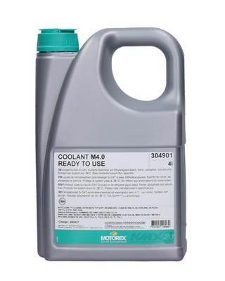 Motorex Coolant M4.0 Kühlflüssigkeit Kühlmittel Ready To Use 4Liter Kanister