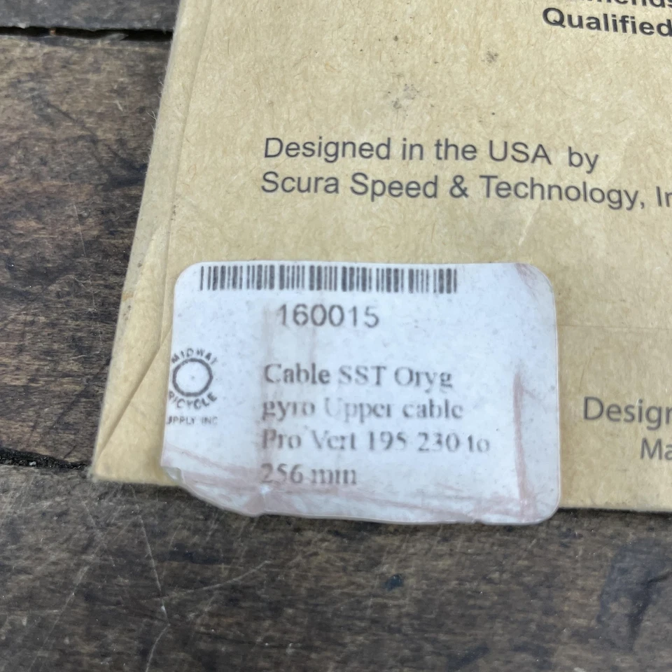 SST Oryg Cable Superior de Viaje Estándar Pro Vert Extremo Giratorio BMX Giroscopio Desenredador Nuevo de Lote Antiguo Foto 4 de 4