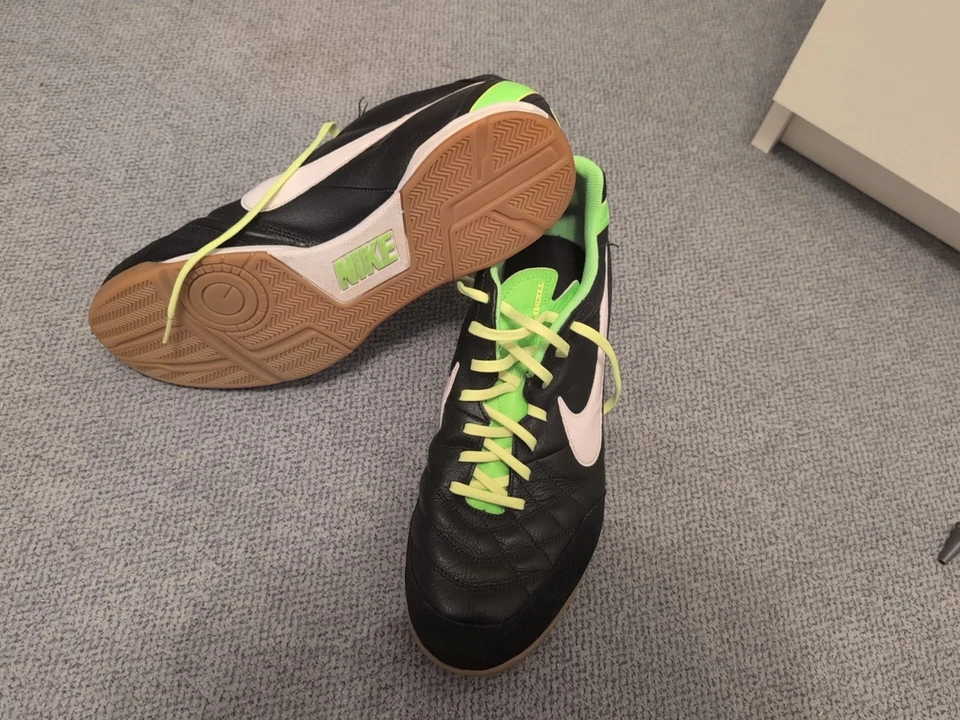 Nike Tiempo Schuhe Gr. 48,5 Hallen Schuh Sport Badminton Handball NP 110€ TOP !! - Bild 4 von 4