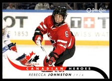 2009-10 O-Pee-Chee Canadian Heroes Rebecca Johnston Canada #CB-RJ