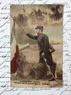 WW1 Soldier War Patriotic Propaganda Original Vintage Postcard 1915