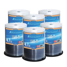 600 Optical Quantum 16x 4.7GB DVD-R White Inkjet HUB Printable Disc OQBQDMR16WIP