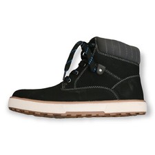 Sonoma Goods Shoe Boots Boys Size 3 Memory Foam Outdoor Black Gray Trim