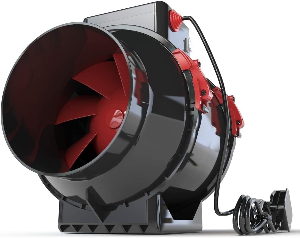 BLACK ORCHID ( 2 Speed ) Hybrid Flo In Line Hydroponic Grow Tent