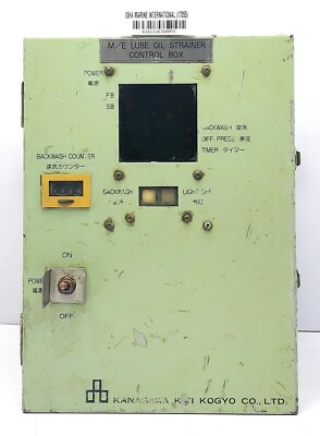 Kanagawa Kiki Kogyo Co. Ltd. M/E Schmierölfilter Steuerbox