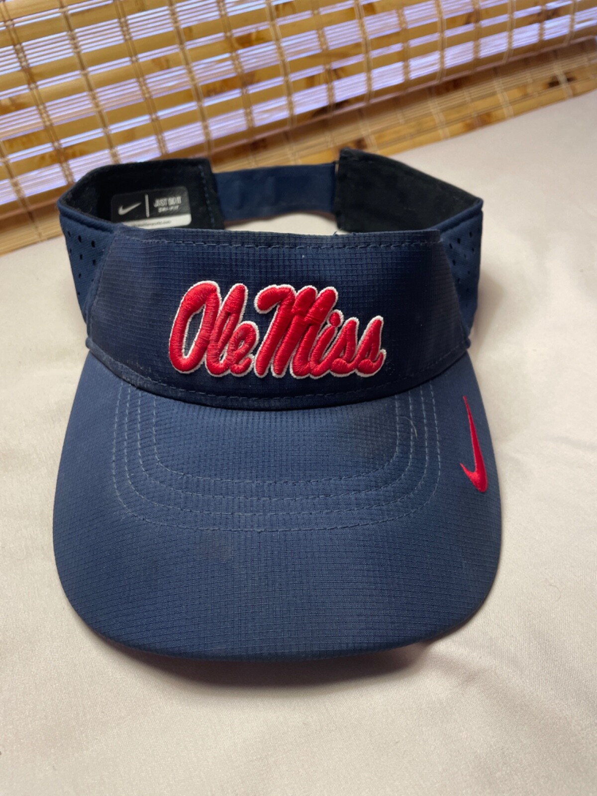 Ole Miss Nike DryFit Visor Hat - image 1