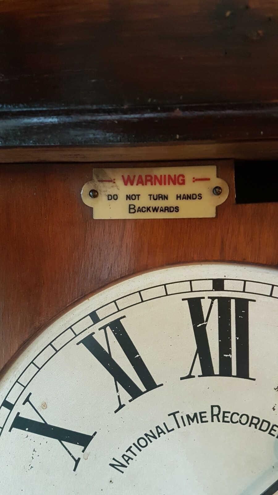 National Time Recorders Clocking In Clock c1950 eBay