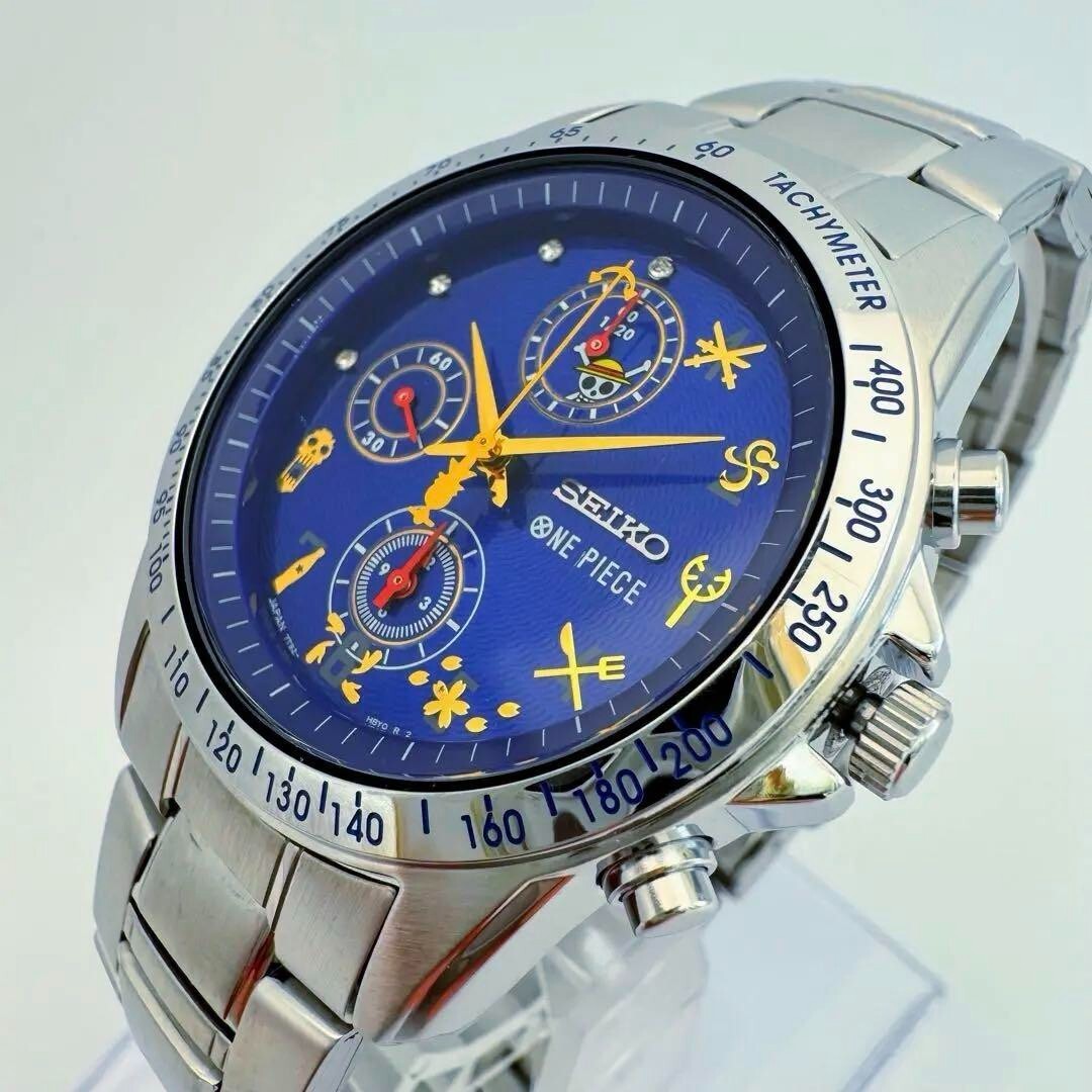 SEIKO One Piece Anime 20th Anniversary Watch stopwatch chronograph