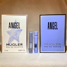 Mugler Angel Eau de Toilette  Angel Eau de Parfum Sample Sprays .04oz, 1.2ml