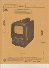 Midland 15-052 AM/FM B W TV Photofact, SAMS Service Manual