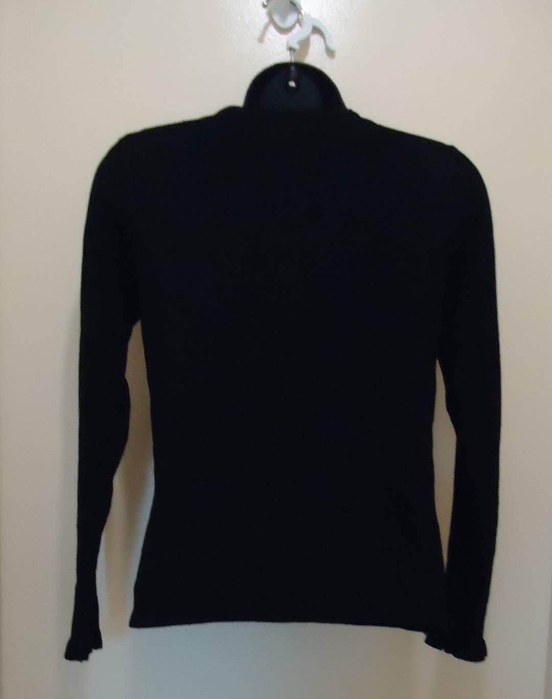 Mango Basic Women's Button Front Cardigan Black S… - image 2