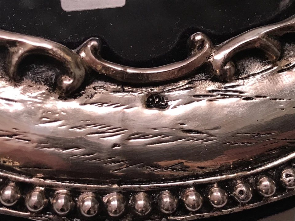 • hermoso marco de plata de ley 🇮🇹 Foto 2 de 4